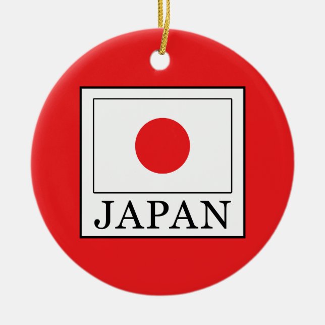 Japan Julgransprydnad Keramik (Framsidan)
