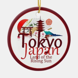 JAPAN JULGRANSPRYDNAD KERAMIK