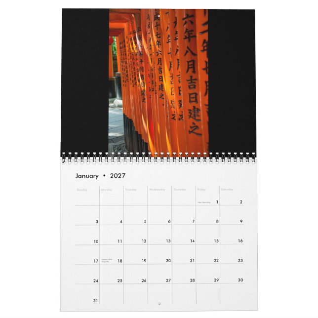 Japan kalender 2015 (Jan 2027)