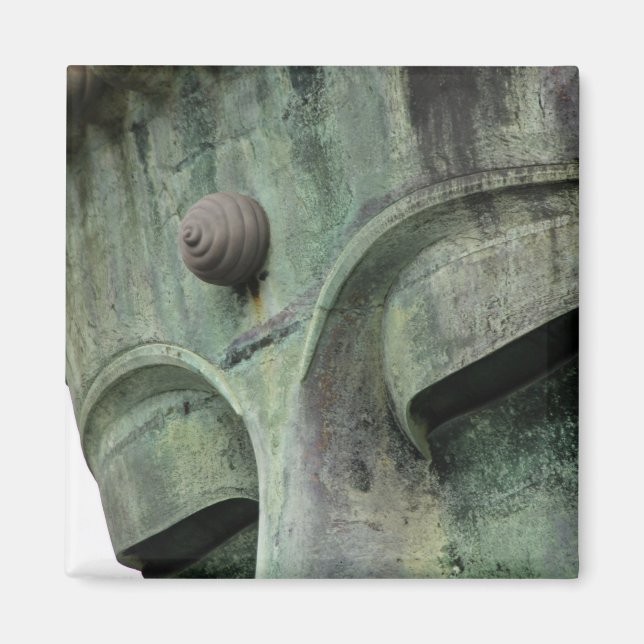 Japan, Kamakura. Den stora Buddha i Kamakura, en Magnet (Framsidan)
