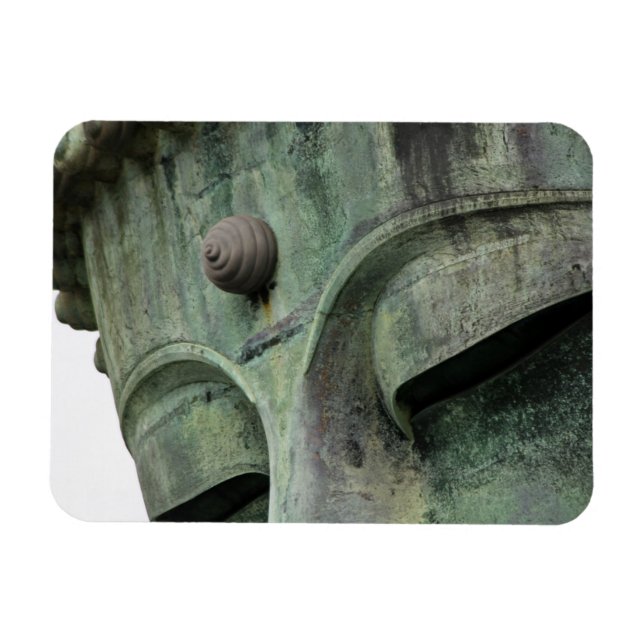 Japan, Kamakura. Den stora Buddha i Kamakura, en Magnet (Horisontell)