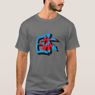 Japan kanji-/Okinawa Kanjigrafitti Tee Shirt