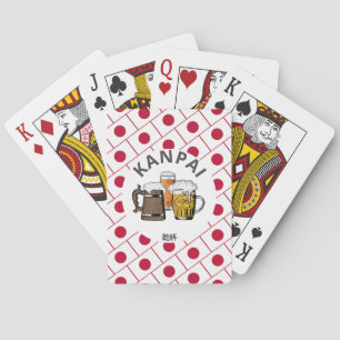 JAPAN Kanpai 乾 杯 Underbar japansk öl Casinokort