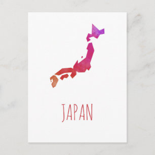 Japan Karta Vykort