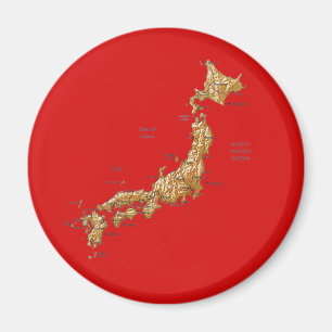 Japan kartamagnet magnet