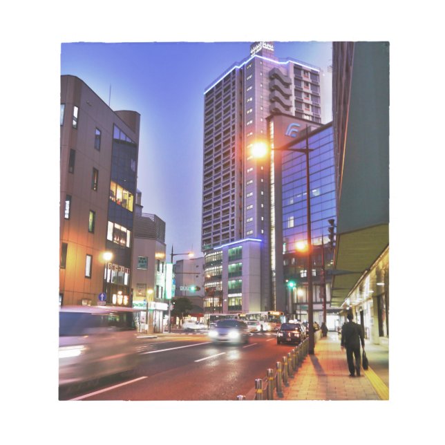 Japan Kitakyushu Town Anteckningsblock (Framsida)