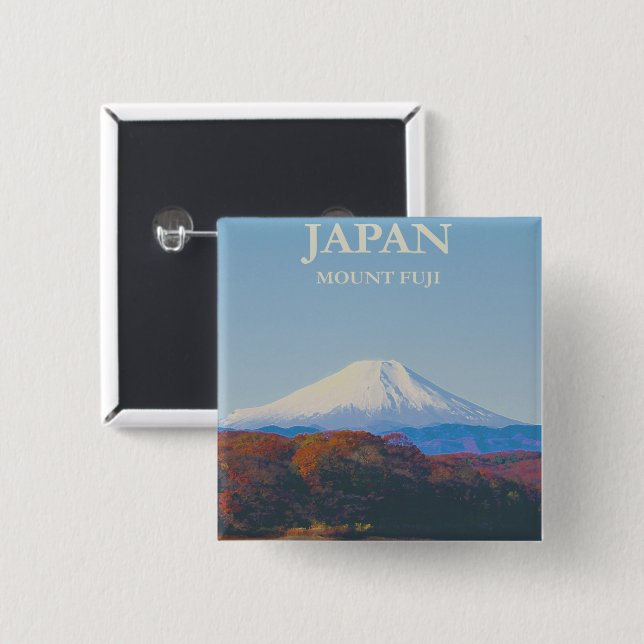 Japan-knapp Knapp (Framsida & baksida)