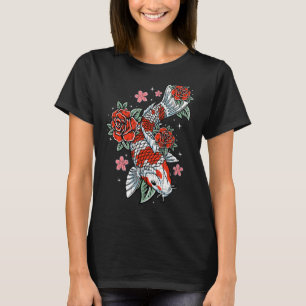 Japan Koi Carp Fish Funny Japansk Fishing Älskare T Shirt