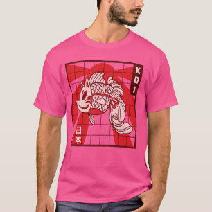 Japan Koi Carp Koifish Tancho Nishikigoi Pond Toky T Shirt