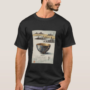 Japan konst Kintsugi Reparation Kruka Guld Japansk T Shirt