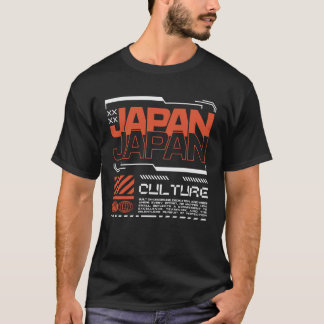 Japan Kultur - Urban Typografi Streetwear T Shirt