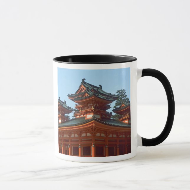 Japan, Kyoto, Färgglada Heian Jingu Temple, Mugg (Höger)
