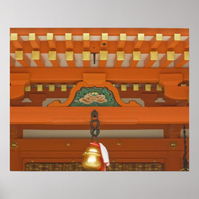 Japan, Kyoto, Fushimi, Inari Grand Shrine Poster (Framsidan)