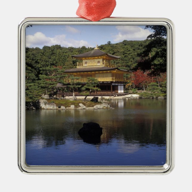 Japan, Kyoto, Golden Pavilion, Zen Temple Julgransprydnad Metall (Framsidan)