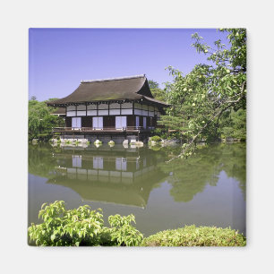 Japan, Kyoto, Japansk trädgård i Heian Shrine Magnet