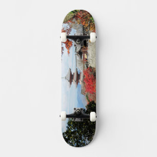 Japan, Kyoto. Kiyomizu-templet i höstfärger Skateboard Bräda 19,5 Cm