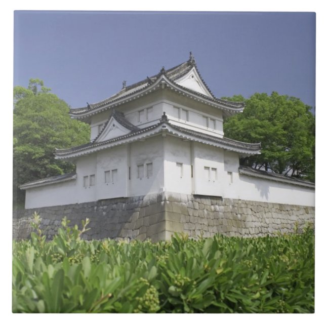 Japan, Kyoto, Nijo slott Kakelplatta (Framsidan)