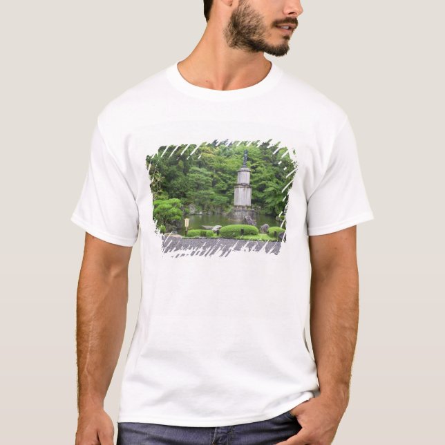 Japan, Kyoto, Scilent Stone Garden T-shirt (Framsida)