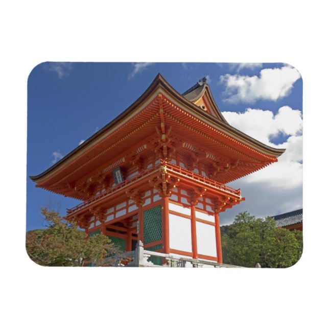 Japan, Kyoto, tempelns svävande port Magnet (Horisontell)