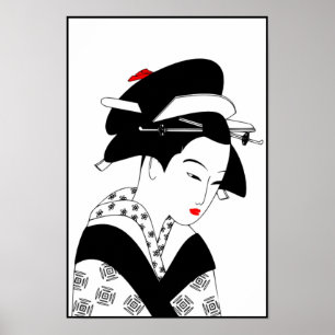 JAPAN LADY1_POSTER POSTER