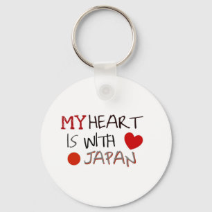 Japan lättnad nyckelring