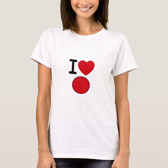 Japan lättnad t-shirt (Framsida)