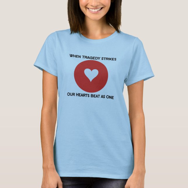 japan lättnad tee shirt (Framsida)