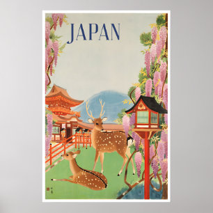 Japan Målning Japansk Konsttryck Resa Affisch