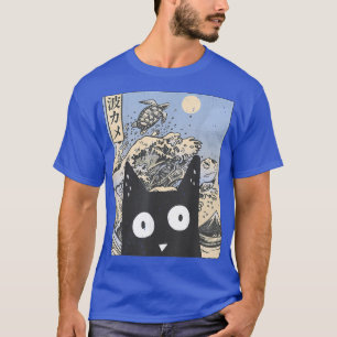 Japan Manga Harajuku Otaku Graphic Artwork Turtle T Shirt