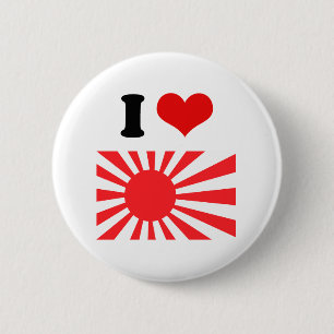 Japan marinflagga knapp