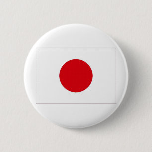 Japan medborgareflagga knapp