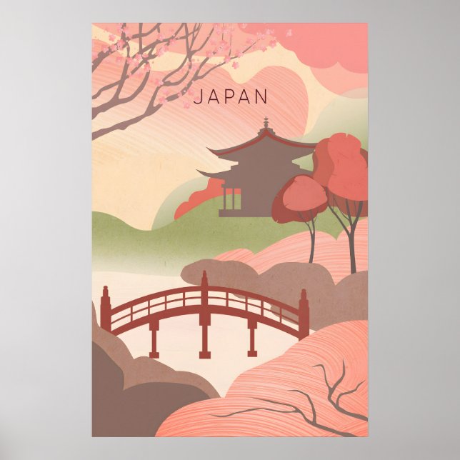 Japan Minimal Resemapposters Poster (Framsidan)