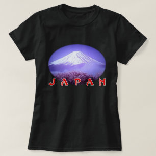 Japan Mont Fuji stiliserad T Shirt