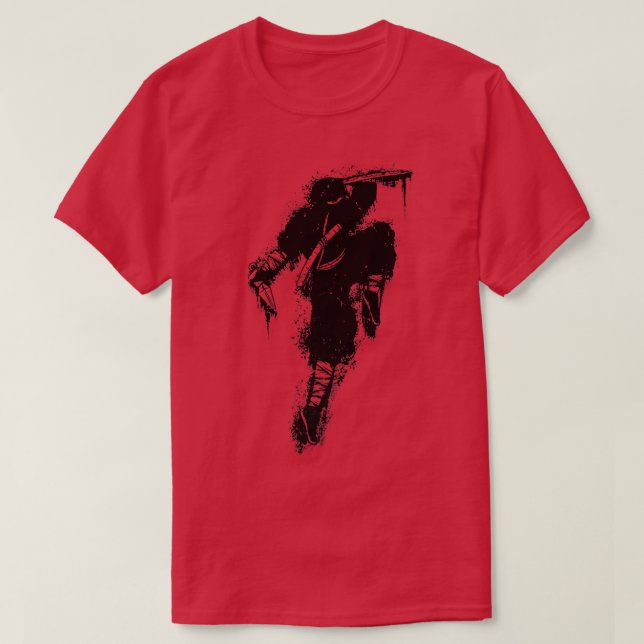 Japan motif shirt, Ninja comic, Samurai anime, hoo T Shirt (Design framsida)