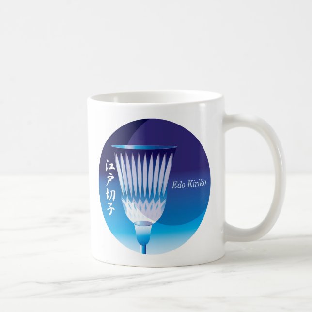 JAPAN MUG EDO-KIRIKO 江戸切子 KAFFEMUGG (Höger)