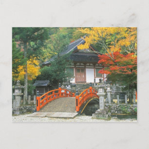 Japan, Nara, Ryuzenji Temple Vykort