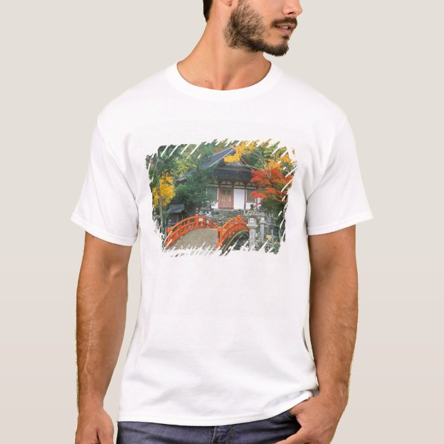 Japan, Nara, Ryuzenji-templet T-shirt (Framsida)