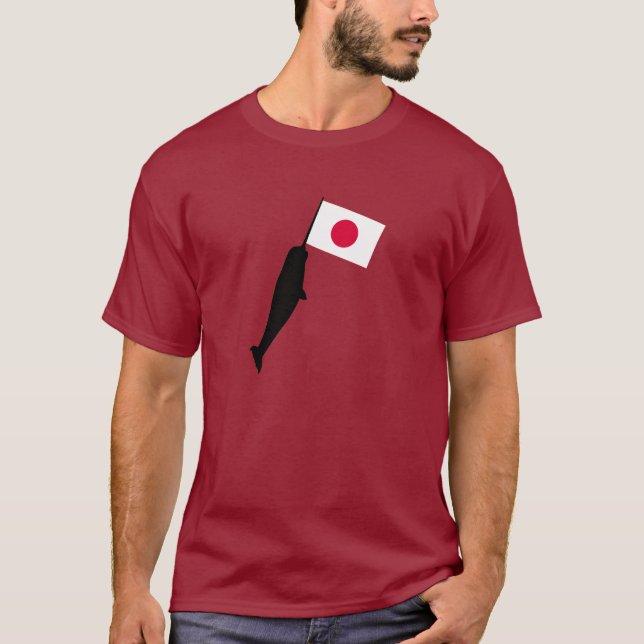 Japan Narwhal Tee Shirt (Framsida)