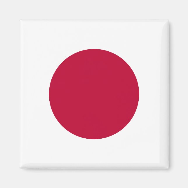 Japan National World Flagga Magnet (Framsidan)