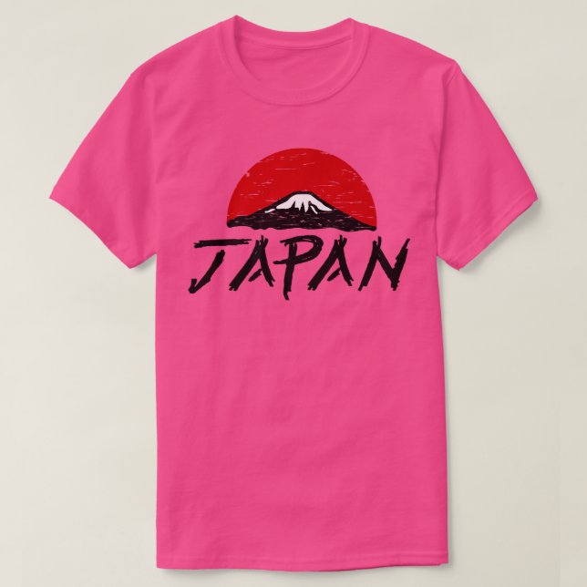 Japan Nihon Fuji Torii Sol Premium T-Shirt (Design framsida)