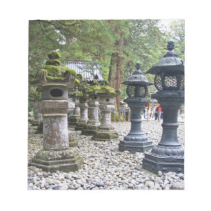Japan, Nikko. Toshogu Shrine och mausoleum i Anteckningsblock