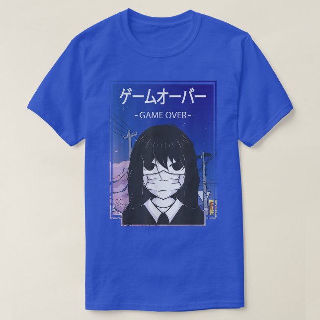 Japan Otaku Manga Eboy T Shirt (Design framsida)