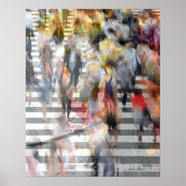 Japan past and present. poster