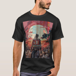 Japan past and present t shirt