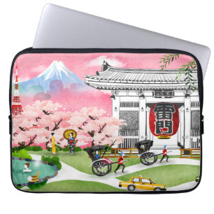 Japan plats laptop fodral