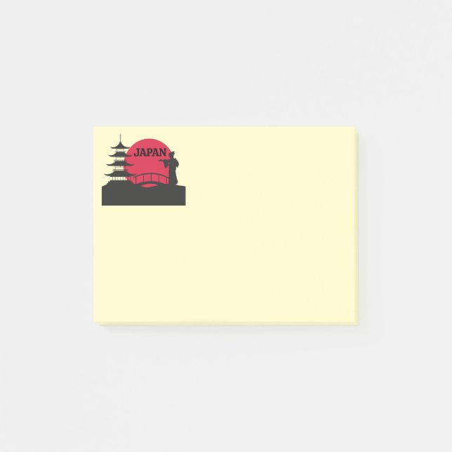 Japan Post-it-lappar Post-it Block (Framsida)