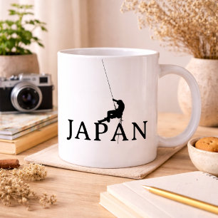 Japan Repklättrare Minimalistisk Utomhusdesign Jumbo Mugg