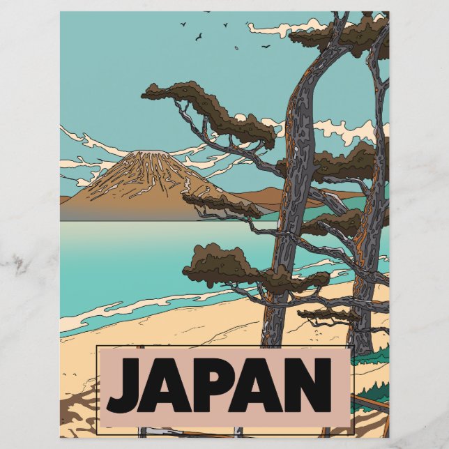 Japan resa Print (Framsida)