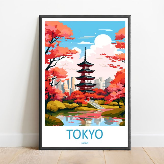 Japan Resa Tryck Väggkonst Japan Vägghängande Hem (Skapare uppladdad)