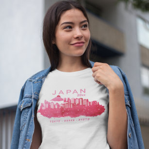 Japan Resa Vacation Travel Souvenir-Anpassningsbar T Shirt